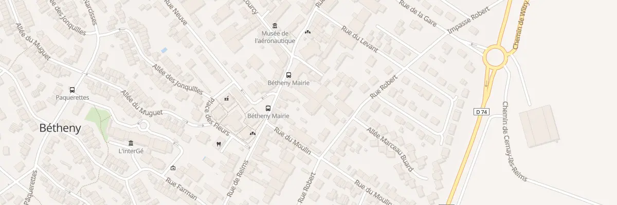 Plan du 3C Rue de Reims à Bétheny