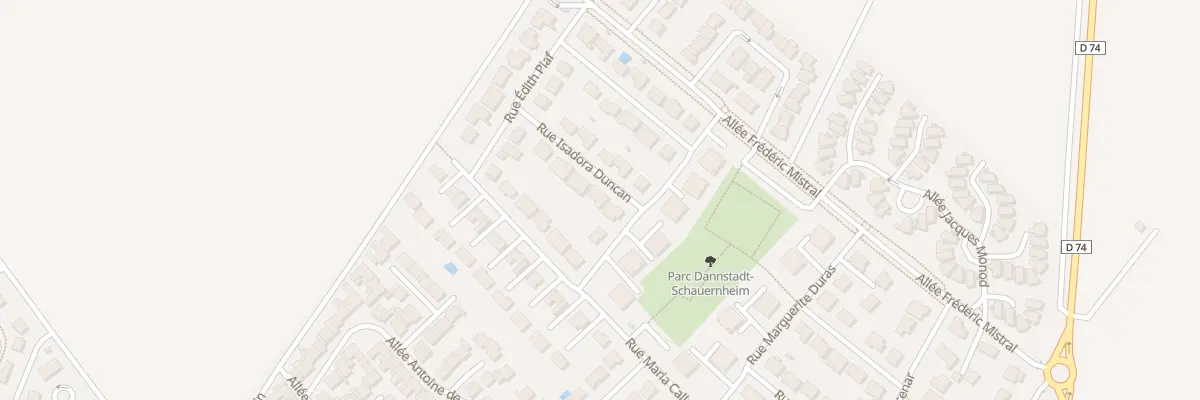 Plan du 3 Rue Isadora Duncan à Bétheny