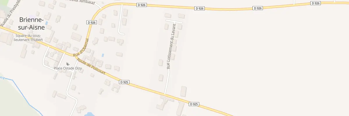 Plan du 8 Rue Lotissement du Levant à Brienne-sur-Aisne