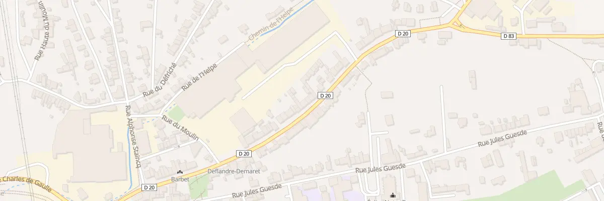 Plan du 77 Rue du Maire Coppeaux à Fourmies