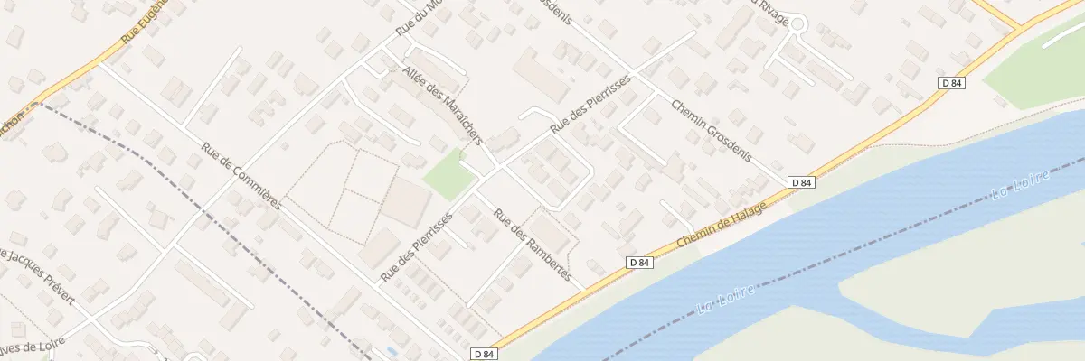 Plan du 3 Rue des Chalands à Roanne