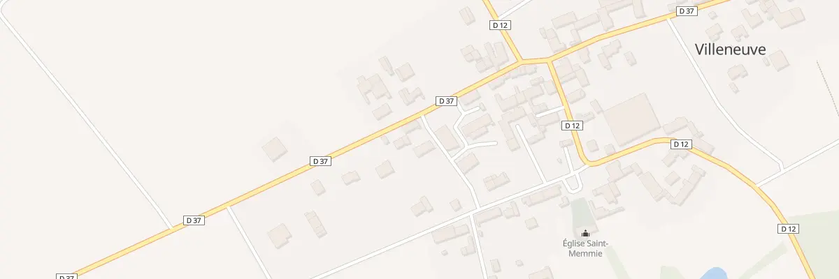 Plan du 2 Rue de l’Abreuvoir à Villeneuve-Renneville-Chevigny