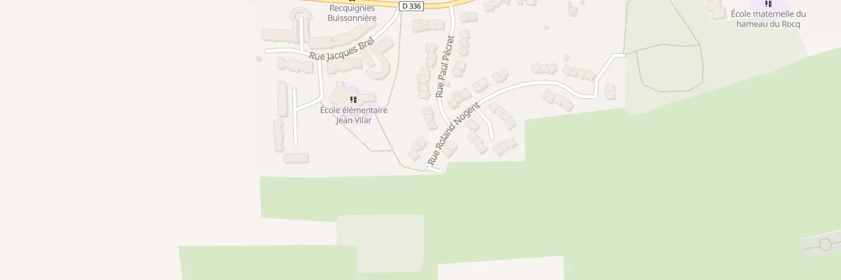 Plan du 34 Rue Roland Nogent à Recquignies