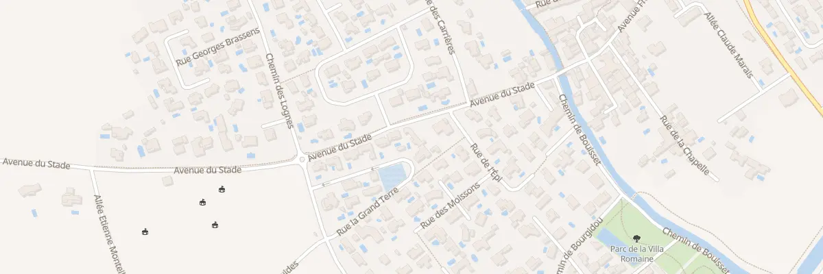 Plan du 160 Rue La Grande Terre à Valergues