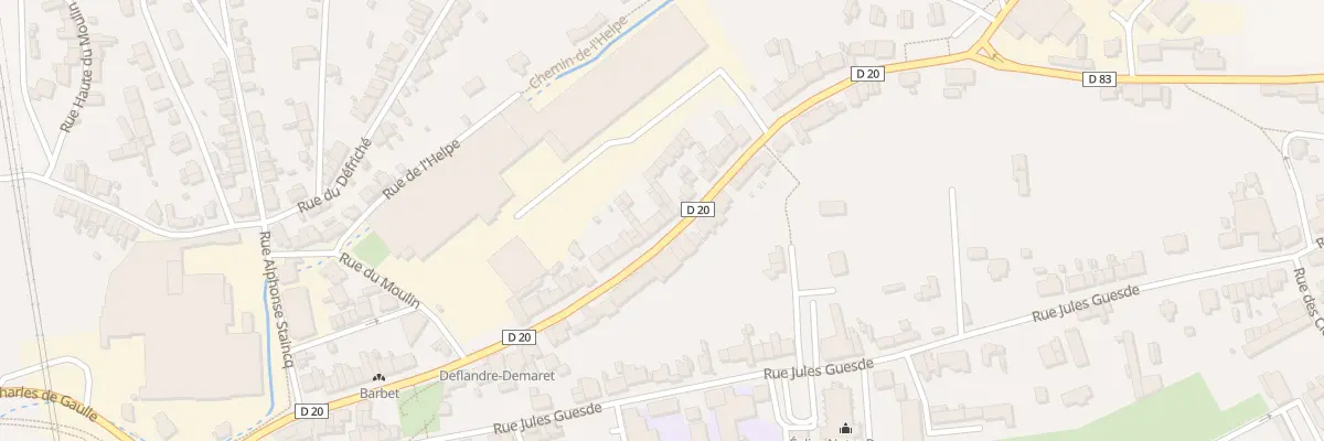Plan du 85 Rue du Maire Coppeaux à Fourmies