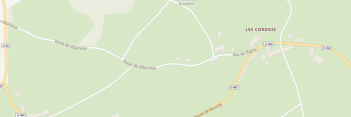 Plan du 17 Rue de l’Eglise à Bussières