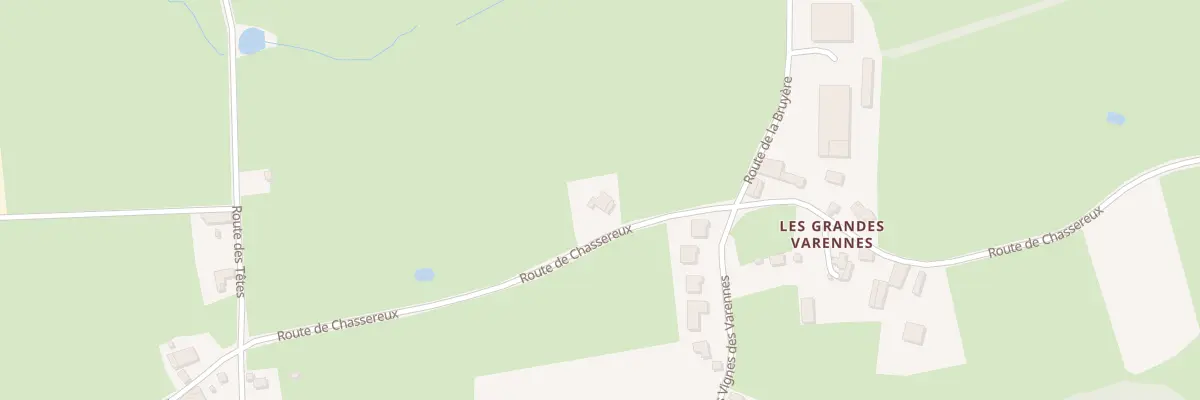 Plan du 739 Rte de Chassereux à Iguerande
