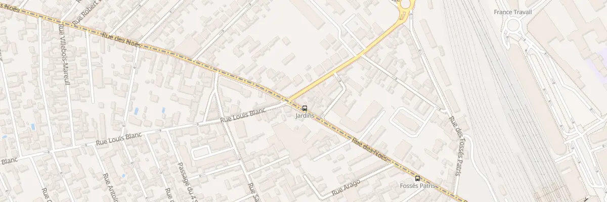 Plan du 30 Rue des Noes à Romilly-sur-Seine
