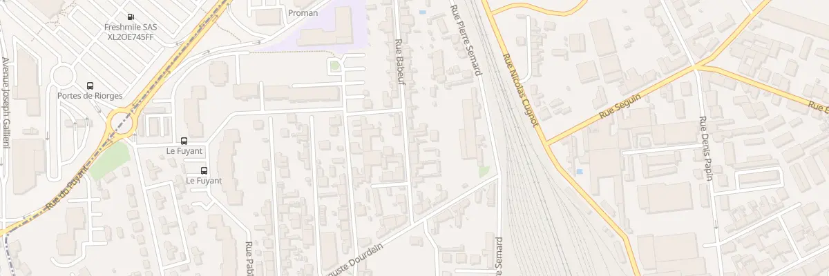Plan du 16 Rue Babeuf à Ambierle