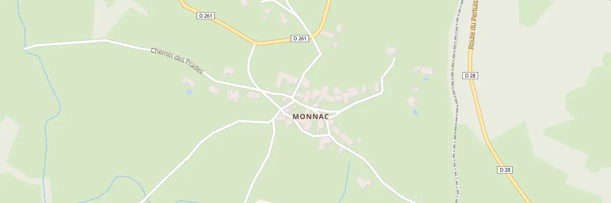 Plan du 7 Rue de Monnac à Saint-Pierre-Eynac