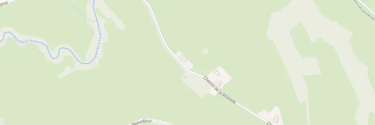 Plan du 8 Che de la Brissode à La Bénisson-Dieu