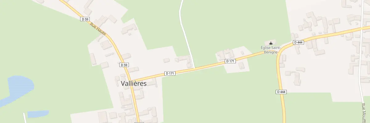 Plan du 7 Rue le Thurot à Vallières