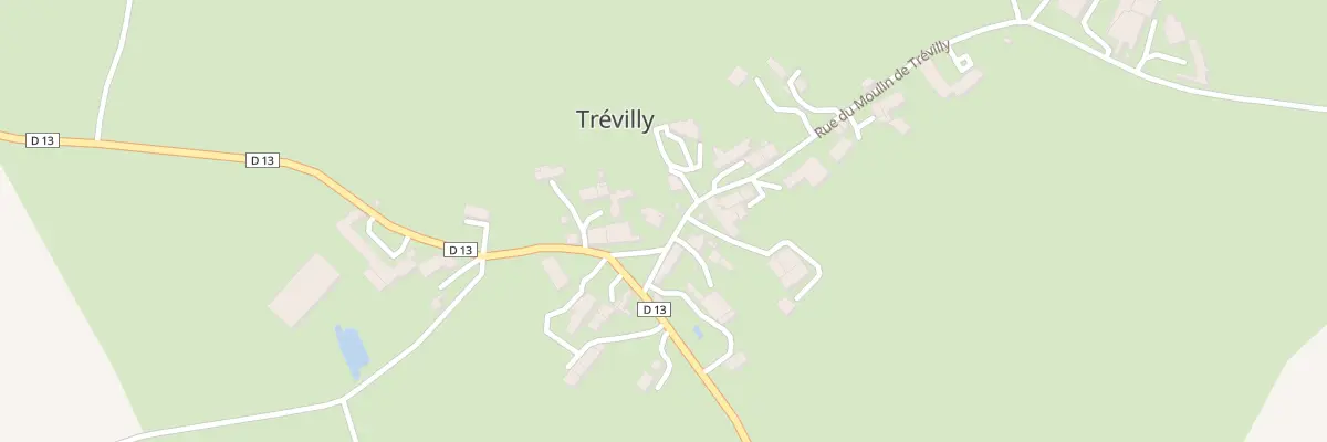 Plan du 3 Rue du Moulin - Trevilly à Guillon-Terre-Plaine