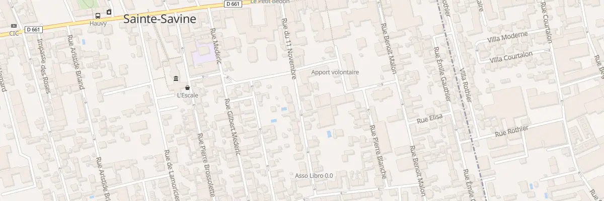 Plan du 9 Rue du 11 Novembre à Sainte-Savine