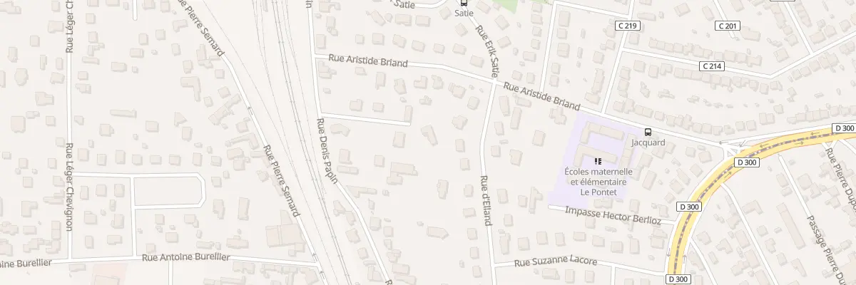 Plan du 610 Rue Denis Papin à Riorges
