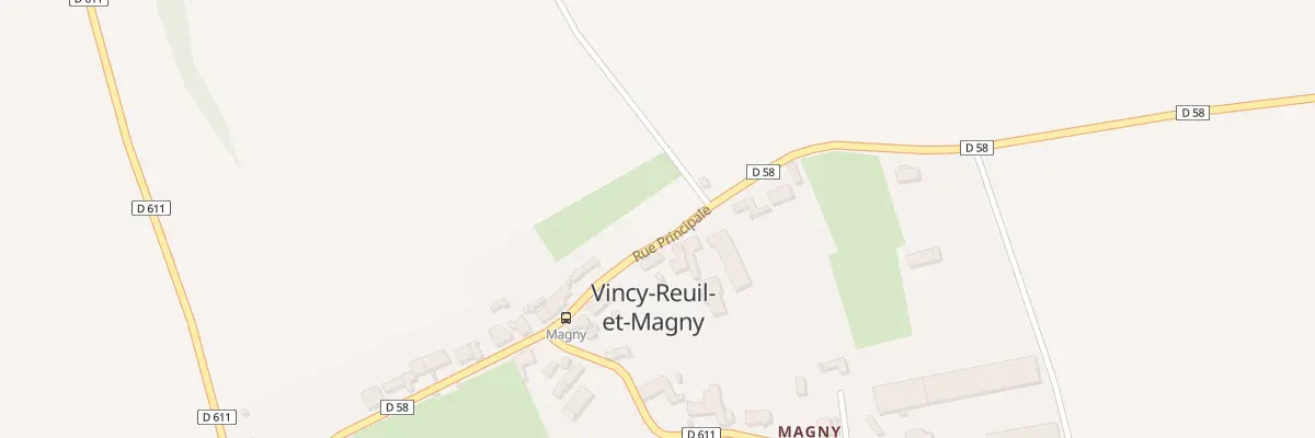 Plan du 31 Rue Principale à Vincy-Reuil-et-Magny