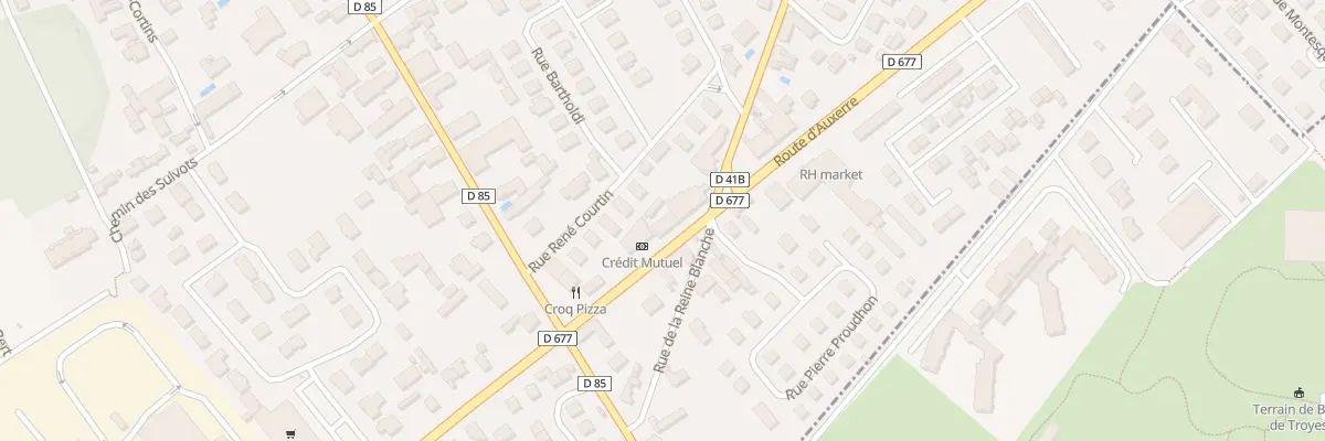 Plan du 94B Rte d’Auxerre à Saint-Hilaire-sous-Romilly