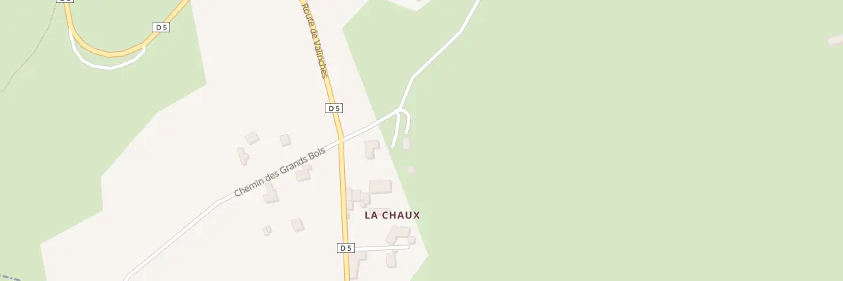 Plan du 52 Che de la Combe à Marols