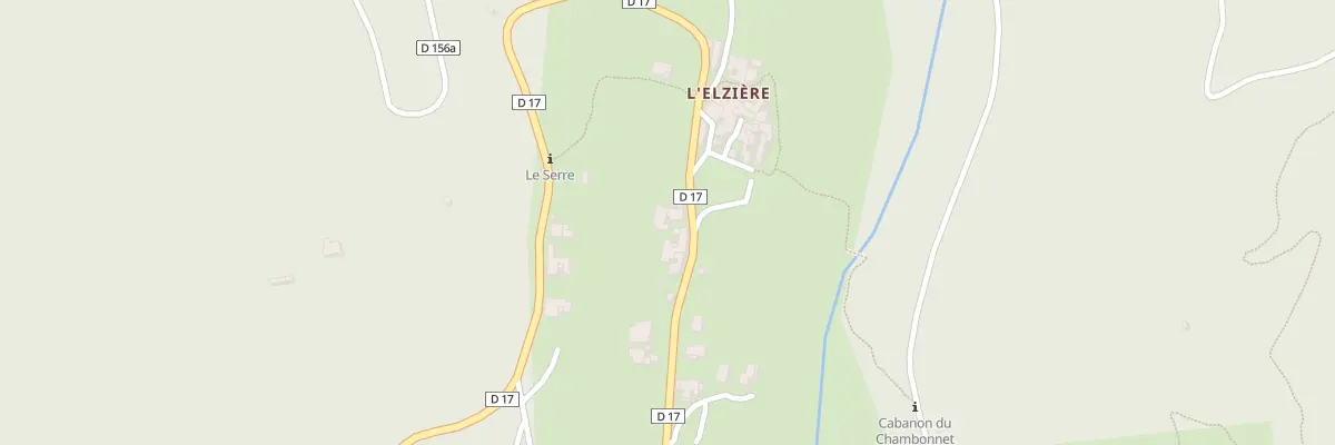 Plan du 5092 L’Elziere à Peyremale