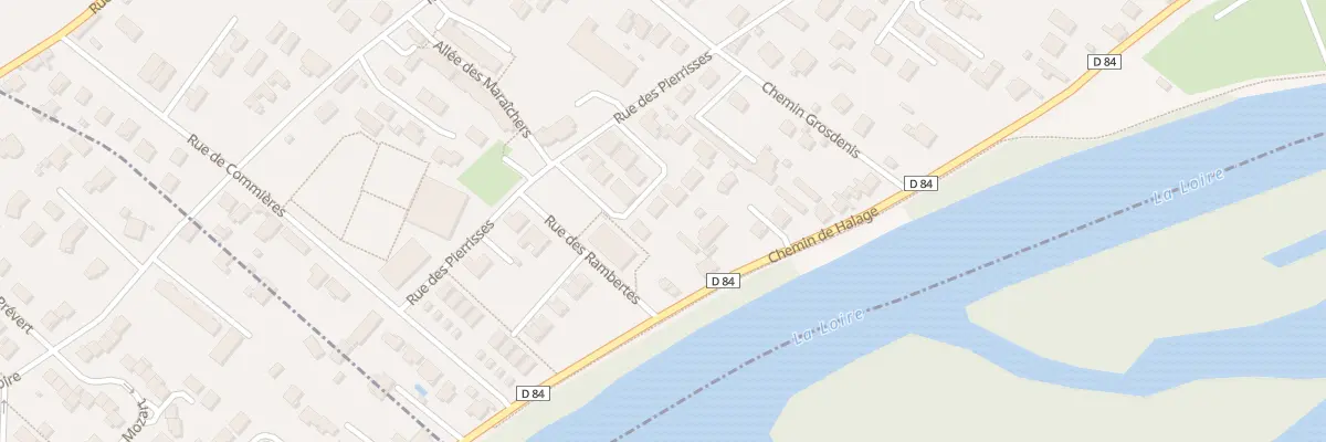 Plan du 8 Rue des Chalands à Roanne