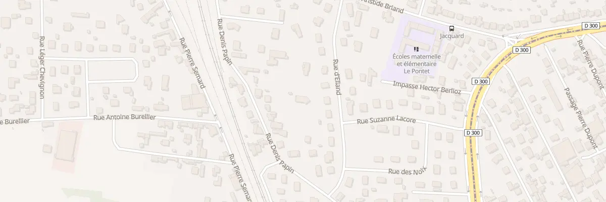Plan du 470 Rue Denis Papin à Riorges