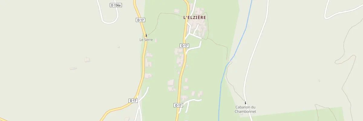 Plan du 5091 L’Elziere à Peyremale