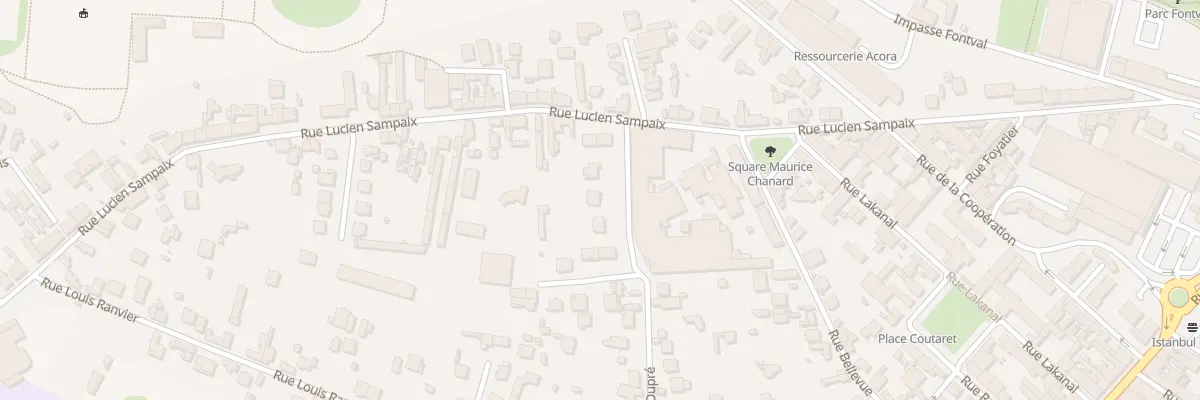 Plan du 37 Rue Victor Dupré à Roanne