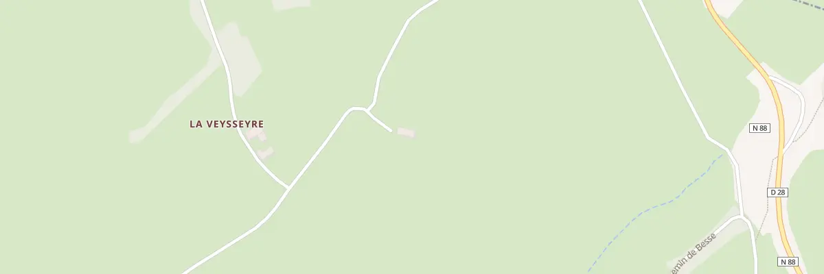 Plan du 5001 Les Trioules à Saint-Hostien