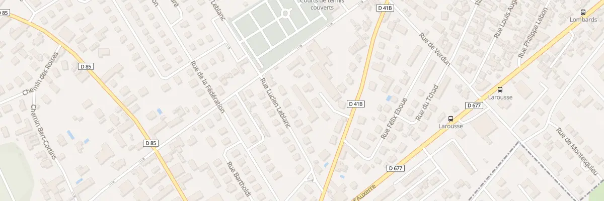 Plan du 23 Rue de la Paix à Saint-André-les-Vergers