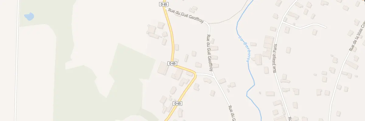 Plan du 2 Rue du Château à Pouan-les-Vallées