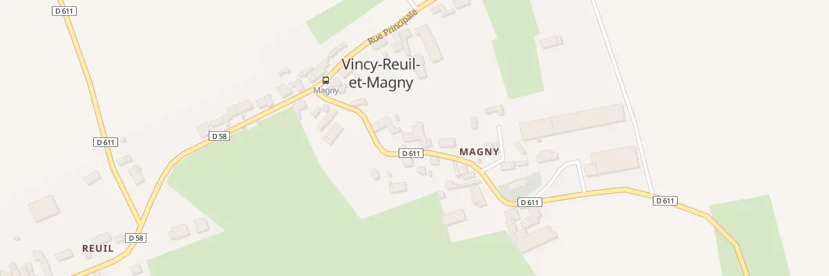 Plan du 5 Rue de l’Eglise à Vincy-Reuil-et-Magny