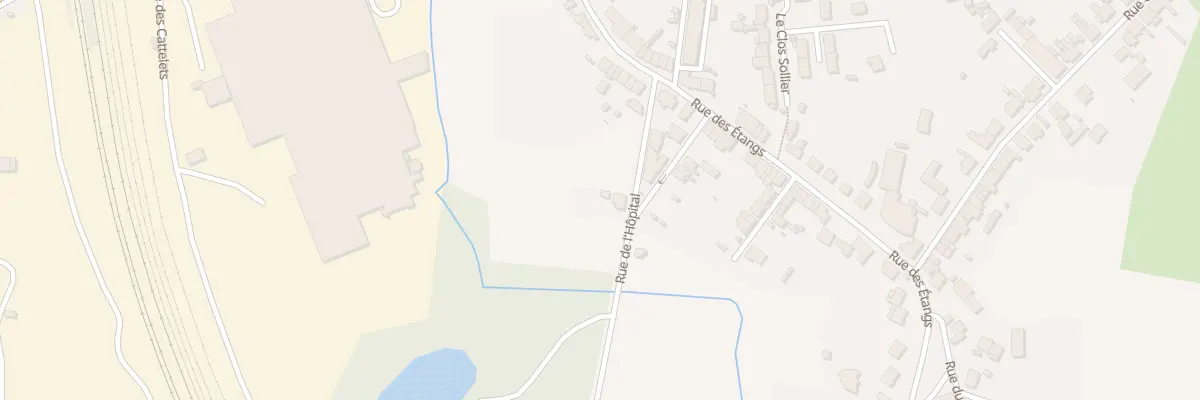 Plan du 12 Rue de l’Hôpital à Fourmies