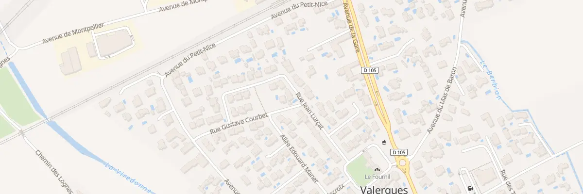 Plan du 80 Rue Jean Lurcat à Valergues