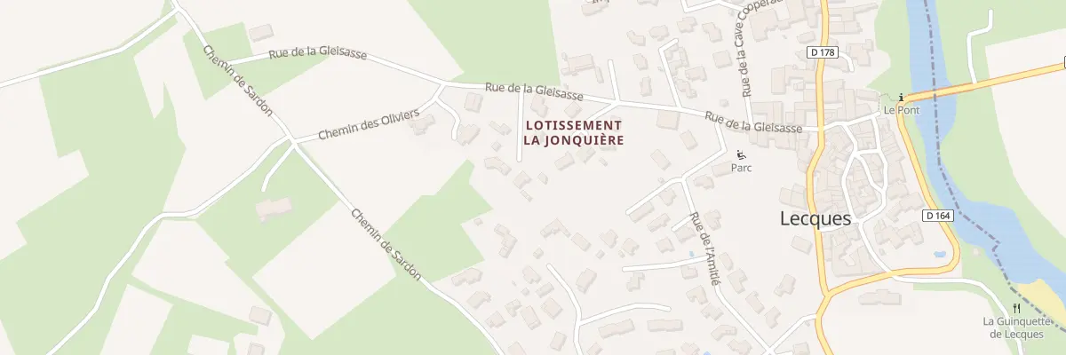 Plan du 80 Imp Clos des Chenes à Lecques