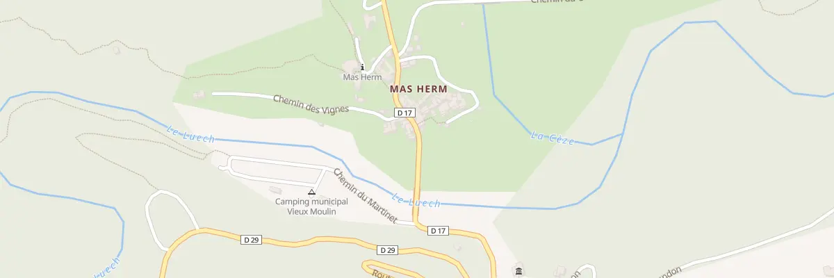 Plan du 5082 Le Mas Herm à Peyremale