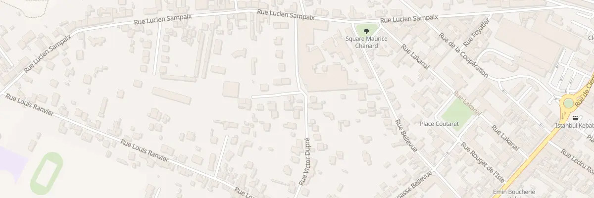 Plan du 31 Rue Victor Dupré à Roanne