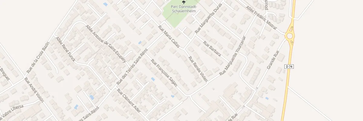 Plan du 9 Rue Renée Vivien à Bétheny