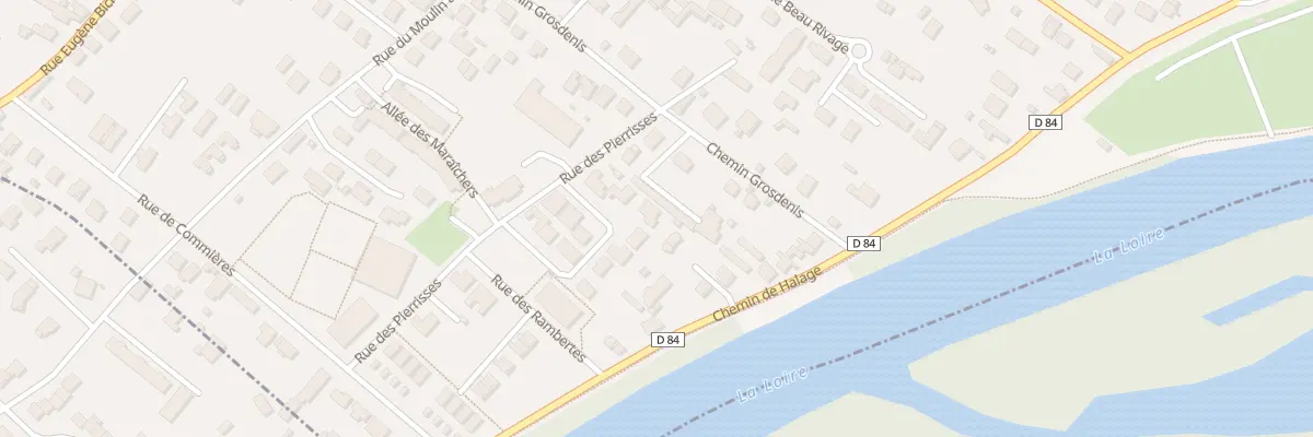 Plan du 14 Rue des Chalands à Roanne