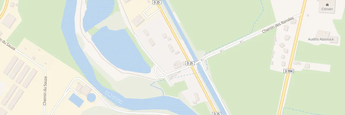 Plan du 14 Av Léon Blum à Gueugnon