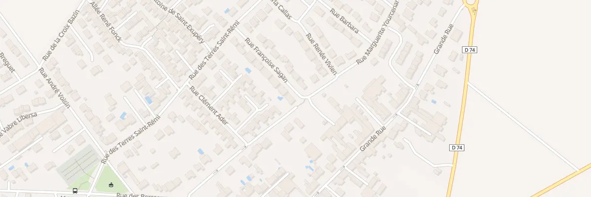 Plan du 1 Rue Francoise Sagan à Bétheny