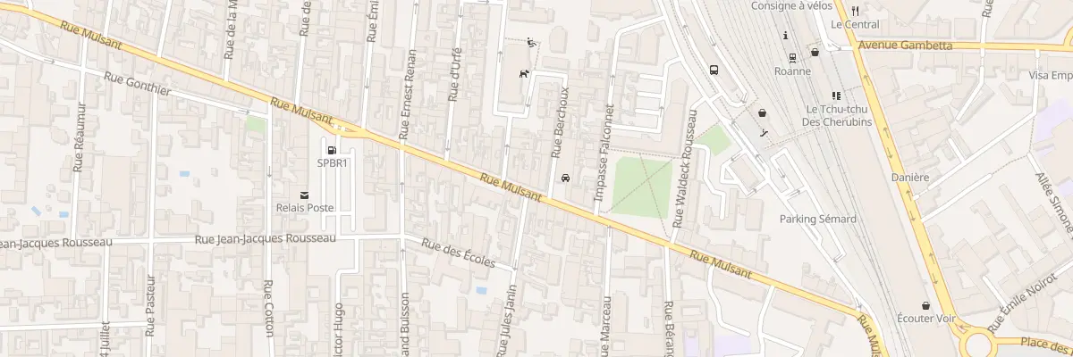 Plan du 56 Rue Mulsant à Roanne