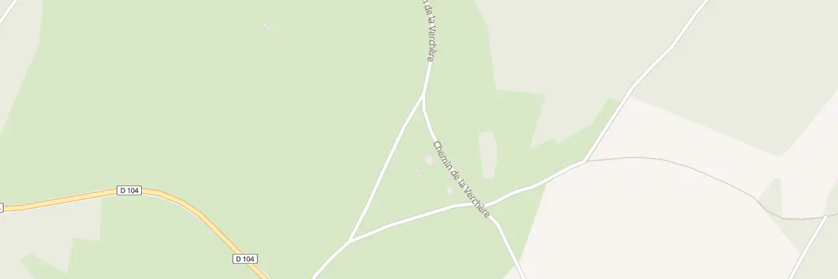 Plan du 301 Che de la Verchère à Saint-Hilaire-Cusson-la-Valmitte