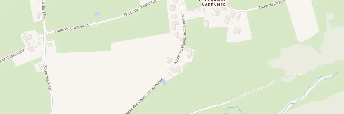 Plan du 495 Rte des Vignes des Varennes à Iguerande