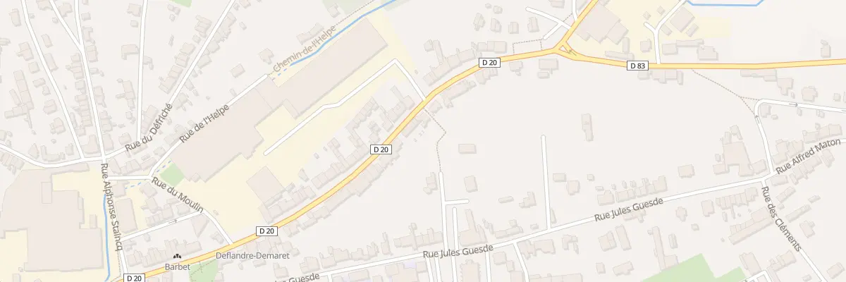 Plan du 98 Rue du Maire Coppeaux à Fourmies