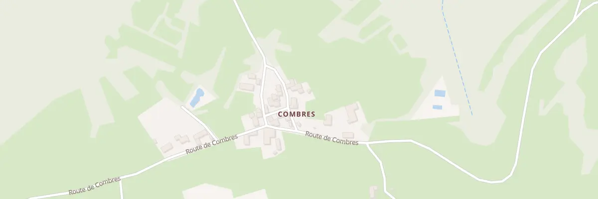 Plan du 5395 Combres à Beauzac