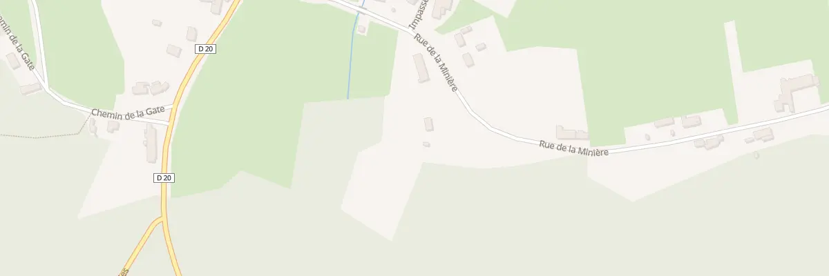 Plan du 4 Rue de la Minière à Glageon