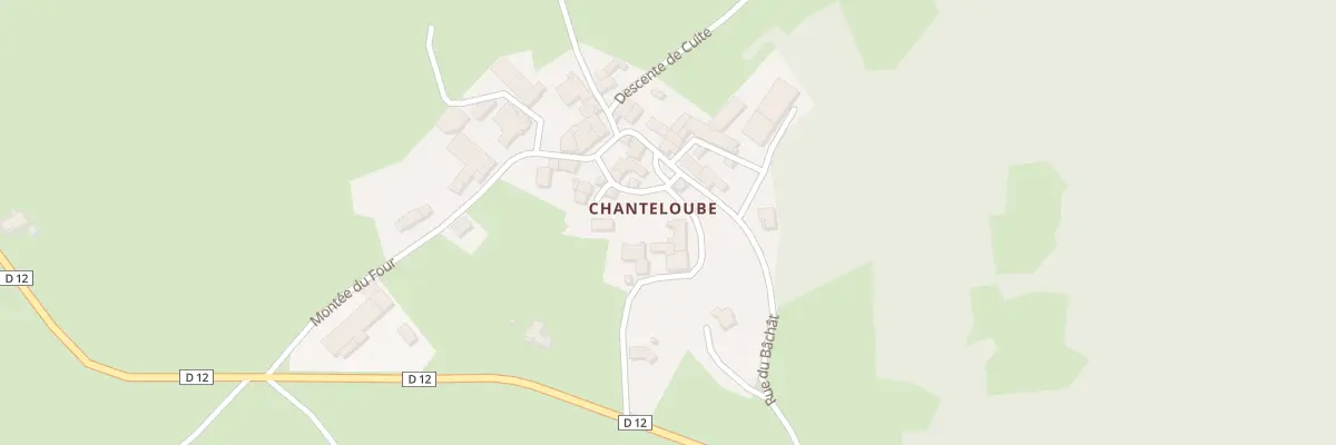 Plan du 102 Rue du Coq à Valprivas