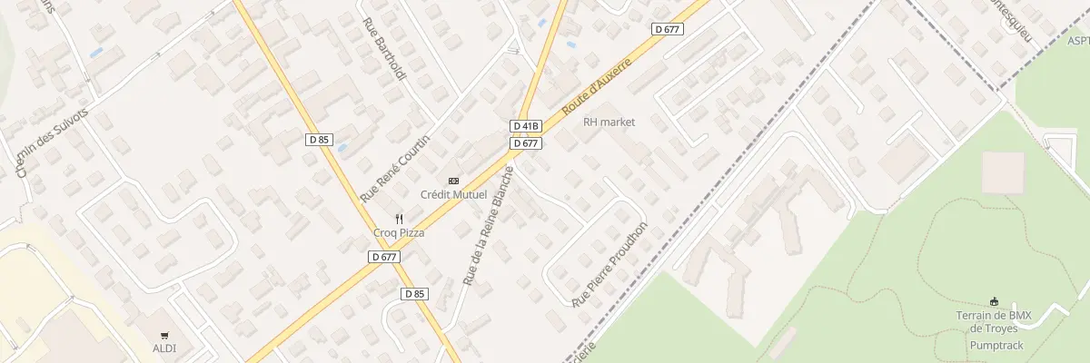 Plan du 1 Rue Proudhon à Saint-André-les-Vergers