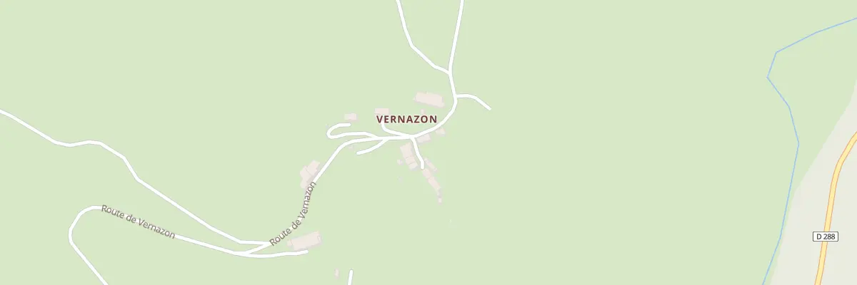 Plan du 5126 Vernazon à Mazan-l’Abbaye