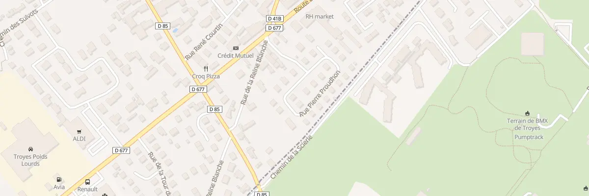 Plan du 11 Rue Proudhon à Saint-André-les-Vergers